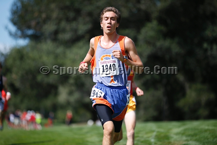 2014StanfordSeededBoys-544.JPG - Seeded boys race at the Stanford Invitational, September 27, Stanford Golf Course, Stanford, California.